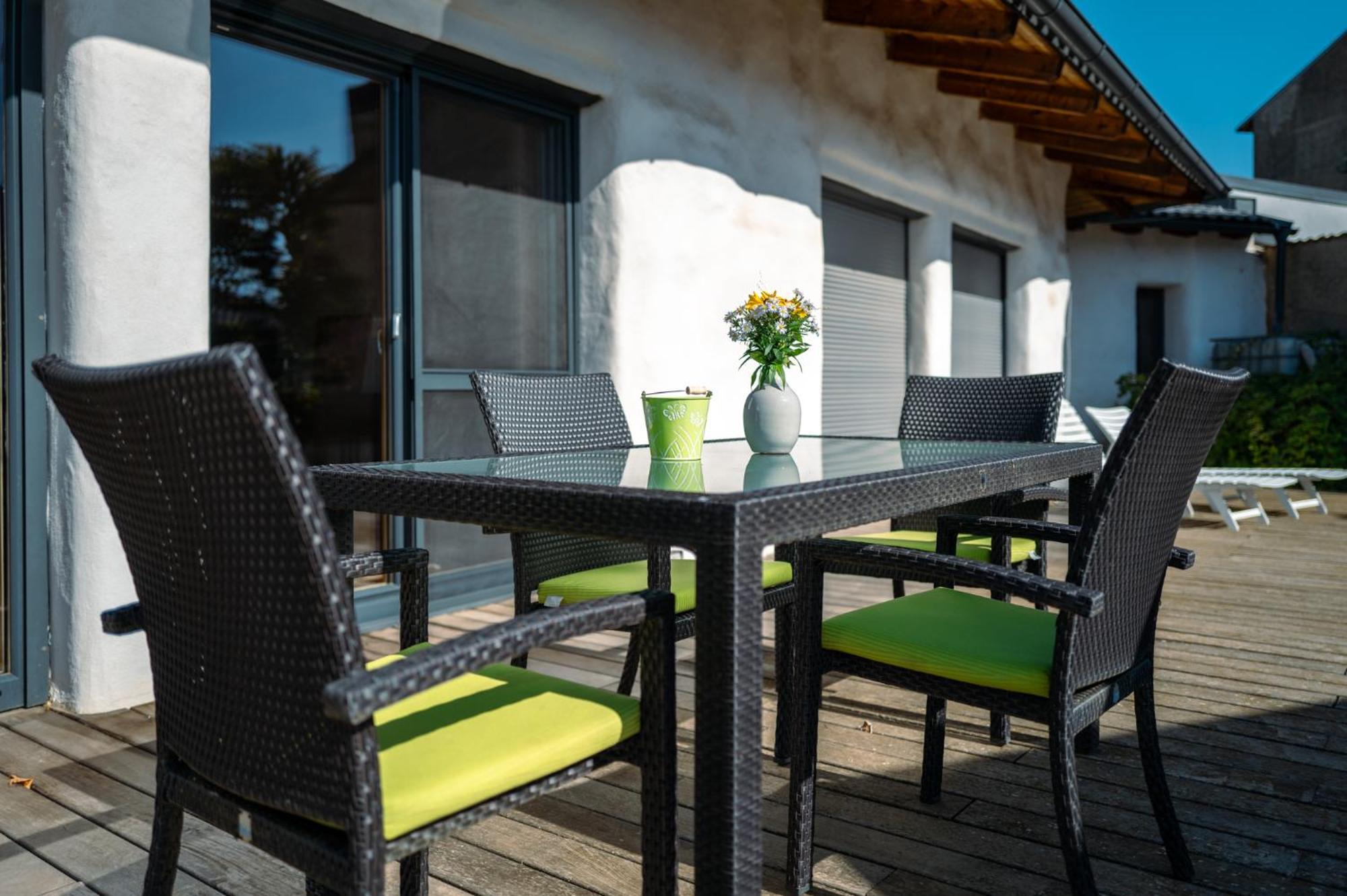 Strohlehm'Zhaus Apartment Weiden am See Exterior foto